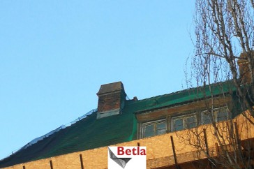  Ochronna siatka na dach - osłonowa siatka zabezpieczająca 