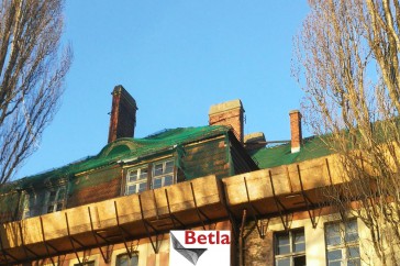 Dekarska siatka osłonowa i zabezpieczająca na dach